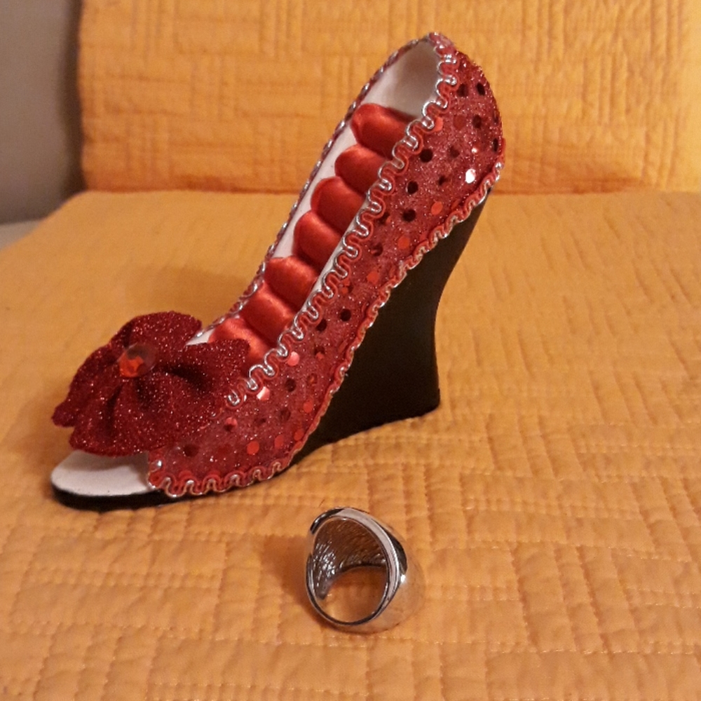 Silver Statement Ring - image 5